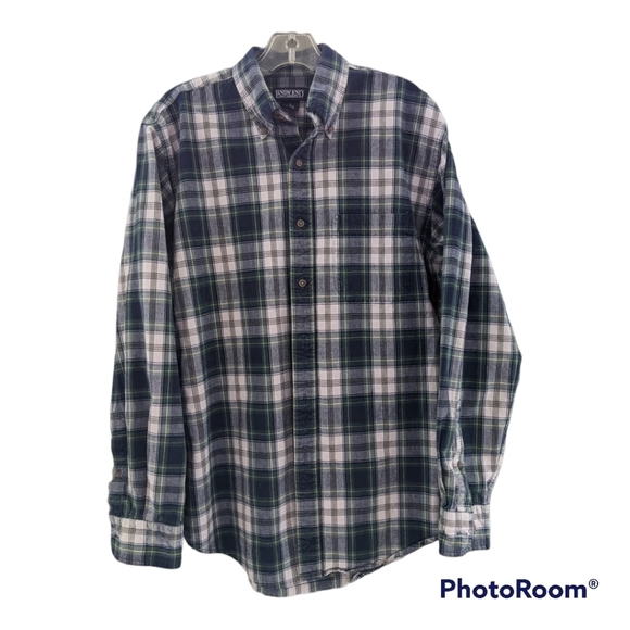 Lands' End Other - Lands' End plaid button down Size Medium Cabincore